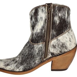 Liberty Black Hair on Hide Boots